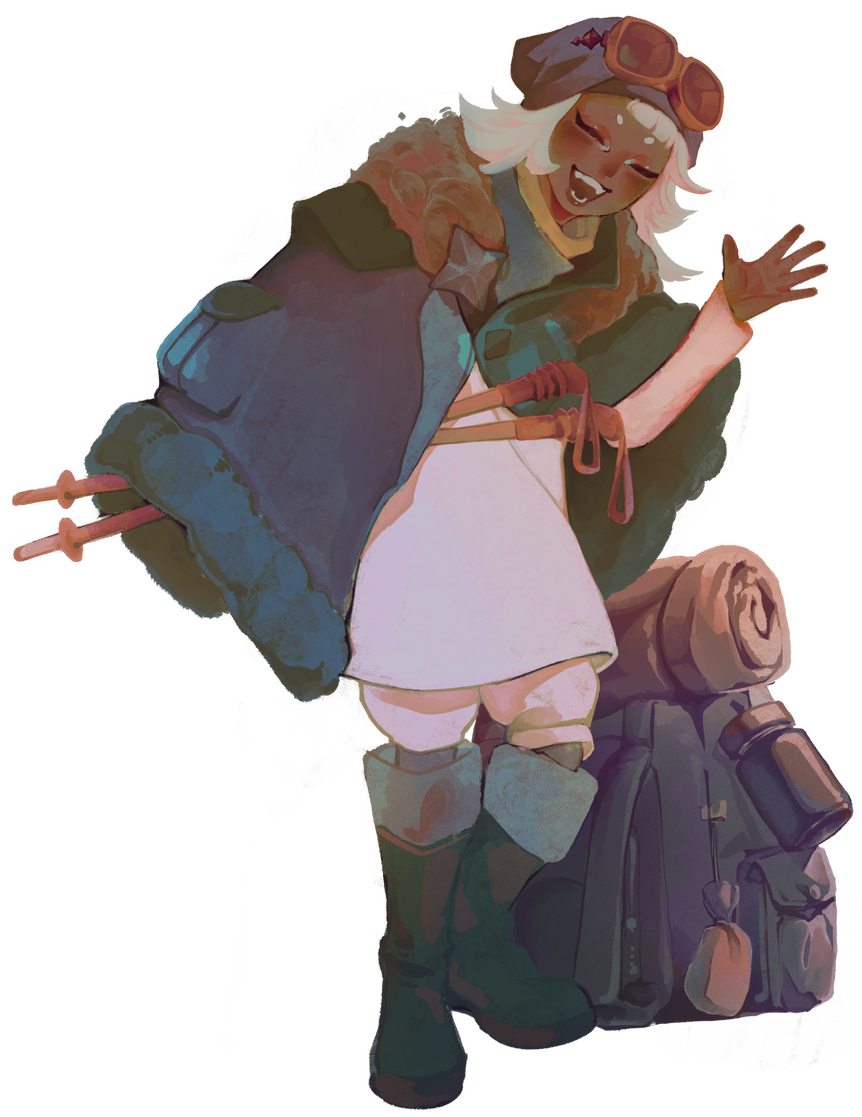 @birdyatmarch Upbeat Hiker